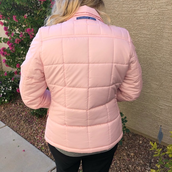 Last chance Pink Tommy Girl Puffy Jacket Medium - Picture 2 of 6